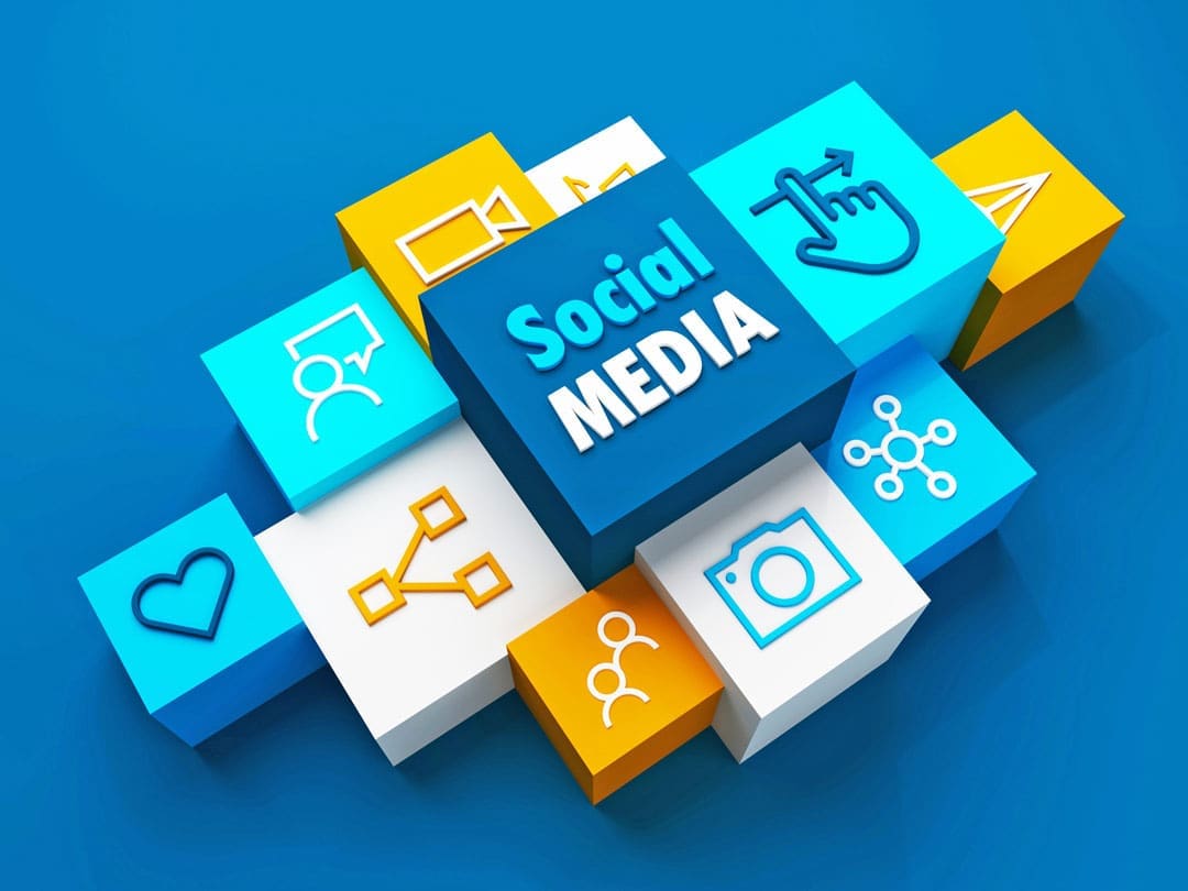 Social Media on blocks