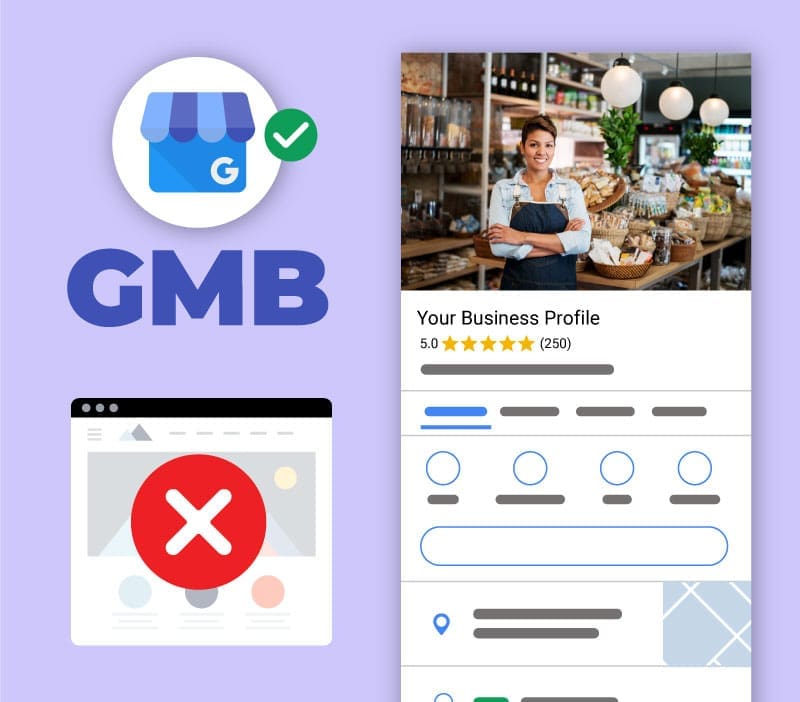 google My business mockup